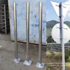 Accesorios para Espejos Gran Angular, Poste Galvanizado, Poste de Advertencia, Poste de Espejo Reflectante, Espejo de Esquina, Poste de Acero, Soporte para Poste de Luz Estroboscópica