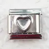 AliExpress Caliente Bricolaje 9mm Módulo Italiano Pulsera Amor Mariposa Acero Inoxidable Pulsera de Costura Char Individual