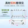 Colgador de Arnés de Cableado de Grado Industrial Estante de Almacenamiento Giratorio de Producción Lean de Remolque Almacenamiento de Cables Extraíble de Múltiples Niveles Fabricante