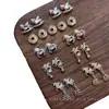 Accesorios para Uñas Arte de Uñas 2026 Año del Caballo Nueva Serie de Ponis Año Nuevo Popular Oro y Plata 3D Aleación Año del Caballo Decoraciones para Uñas