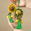 Regalo del Día del Maestro Colgante Llavero de Coche Girasol 2026 Modelo Nuevo Regalo de Alta Gama para Maestros Pequeño Adorno Colgante