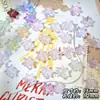 Venta al por mayor de Cuentas Hexagrama de Vidrio de 15 mm con Agujeros Horizontales para Materiales de Fabricación de Pulseras y Collares de Cuentas Hechos a Mano para Bricolaje