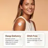Los Parches de Bronceado sin Sol son Ligeros, Transpirables, Cómodos, Amigables con la Piel y Crean un Tez Bronceada Natural para el Verano al Aire Libre