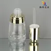 Botella gotero de presión para aceites esenciales, 30 ml, Material popular para envases cosméticos, En stock