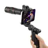 Telescopio de cámara de alta potencia y alta definición para teléfono móvil, telescopio para teléfono móvil, lente teleobjetivo externo para teléfono móvil