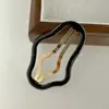 Elegante pinza BB hueca con forma de nube, pinza lateral simple estilo coreano para flequillo, pinza para el pelo ondulado para arreglar mechones sueltos, accesorio para el pelo para mujer