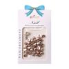 40 Piezas Arte para Uñas Cóncavo Pan al Vapor Joyería de Perlas Fototerapia Decoraciones para Uñas DIY Perla Grande Cremosa Blanca Tridimensional