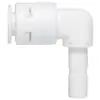 Máquina de agua de beber directa para el hogar Yixing ultrafiltración agua pura 2 enchufes a 2 enchufes rápidos codo manguera de PE accesorios de purificación de agua