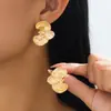Brincos de Flor de Alto Padrão, Simples e Modernos, de Venda Quente Transfronteiriça, Adequados para Mulheres Usarem em Encontros Diários e Banquetes