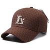 Nueva Gorra de Béisbol Ny&La con Letra Bordada Agujeros en la Visera Protección Solar Moda Casual Primavera y Otoño Mismo Estilo para Hombres y Mujeres