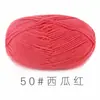 4 fios de algodão penteado quatro fios de leite algodão bola boneca cobertor hairpin crochê diy material saco lã saco de tricô