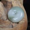 Hebilla de seguridad de jade dorado de Xinjiang, marca Jade oveja grasa jade blanco jade natural jade blanco colgante de hebilla de seguridad al por mayor