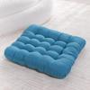 Cojín grueso de color sólido con marca para silla de oficina, cojín para silla de ordenador, cojín de invierno para estudiantes
