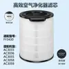 Compatível com purificadores de ar Philips FY0194, FY3430 filtro HEPA de alta eficiência para remoção de poeira
