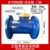 Medidor de Vazão de Água com Flange Lxl-Dn150/100/80/65/50 Industrial Ningbo Padrão Nacional Grande Diâmetro Tipo de Hélice Horizontal
