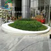 Materiales de construcción para sueños GRC personalizado hormigón de alta fibra taburete prefabricado muebles de cemento terrazo piscina de árbol parterre asiento