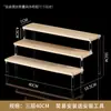 Estante de Exhibición para Almacenamiento de Cajas Sorpresa Escalera de Madera Forma Perfume Cosméticos Figura Adornos Pequeños Estante Acrílico de Niveles
