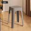 Silla de Plástico para Uso Doméstico, Silla de Comedor Engrosada, Silla de Ocio para Mesa de Comedor, Taburete Comercial Minimalista Moderno para Comedor con Respaldo