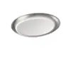 Placa Ovalada para Barbacoa de Acero Inoxidable Dorado Estilo Coreano, Bandeja para Comida Occidental, Plato para Postre y Fruta, Venta al por Mayor para Hoteles y Restaurantes