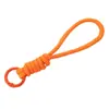 Ventas Directas de Fábrica Hogar Práctico Cosa Buena DIY Colorido Nudo Hecho a Mano Tejido Cordón Colgante Pintura para Hornear Mosquetón de Resorte