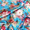 En stock Satén Estampado Satén Seda Cheongsam Forro Adorno para la Cabeza Cinta Tela