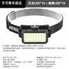 Farol Novo Transfronteiriço Atacado Carregamento USB Luz de Pesca Outdoor Iluminação Forte Sensor Luz de Trabalho LED Multifuncional