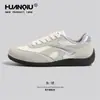 Zapatos Deportivos Casuales Retro de Suela Fina para Hombre, Zapatos de Entrenamiento Rojos de Carreras Universales, Tenis Planos, Nuevos de Verano 2026