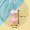 Llavero Colgante Muñeco Animal Dibujo Animado Ojos Grandes Jirafa Rey León Llavero para Bolso Pequeño Regalo Temático Mayoreo