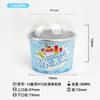 Tazón de papel desechable especial para helado tazón para raspado de hielo algodón hielo caja de embalaje comercial vaso de papel para helado venta al por mayor