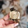 Relógios de Pulso Relógios Automáticos Calendário Relógio Masculino Moda Tendência Elegante Escala de Diamantes Quartzo Relógio Masculino