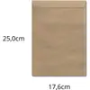 Envelope de saco (natural) 176X250 80g. Kn 25 - Caixa com 250 Unidades