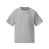 Neoism Diseño Simple Marca de Moda Verano Algodón Manga Corta Holgada Media Manga Camiseta Hombre Casual Americano T26107