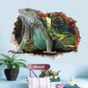 Novo quente 3D tridimensional lagarto quebrado Adesivos de parede personalizados decoração do quarto das crianças pintura à prova d'água "XH7231]