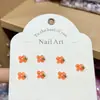 Nuevos Accesorios de Arte para Uñas de Resina Dibujos Animados Abeja Comida Linda Juguetes Decoraciones para Uñas Pendientes Funda de Teléfono Accesorios para Uñas Portátiles