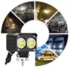 Suministrado Directamente por el Fabricante, Luces Led para Motocicleta y Vehículo Eléctrico con Luz Doble y Lente, Luces Auxiliares de Alto Brillo Modificadas, Focos, Faros Delanteros