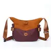 Bolso Bandolera Estilo Simple Patchwork Bolita Bloque de Color para Mujer Ligero Gran Capacidad para Viajes Diarios Multibolsillo Bolso de Hombro Casual para Dama