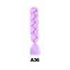 100g Dreadlocks Africanos Monocromáticos Fibra Química Seda de Alta Temperatura Tranças Grandes Jumbo Cabelo para Trançar Dreadlocks Peruca