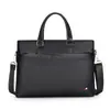 Bolso de Mano de Cuero PU de Alta Gama Transfronterizo Bolso de Hombro Cruzado Maletín Casual de Negocios Bolso para Computadora Bolso Cruzado para Hombre