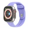 Adecuado para Apple iWatch Correa de Silicona Inteligente S10 Textura de Cuero Correa Deportiva de Silicona S1-9/Se Universal