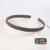 Diadema de Color Puro Estampado Estéreo de Dopamina Versátil Estilo Coreano Borde Delgado Pinza para Lavado de Cara Diadema Linda Mate Morandi