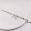 Pulsera de Moda Estilo Nuevo de Paz y Bendición para Mujer, Pulsera Exquisita de Plata de Nicho de Lujo Ligero, Pulsera para Mejor Amiga, Pulsera de Cuentas
