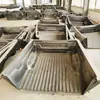 Alfombrilla para Caja de Carga de Plástico Caja de Tesoros Cola, Accesorios de Alfombrilla Protectora para Maletero de Coche, Alfombrilla Anti-Rayaduras para Maletero, Cubierta Trasera Modificada para Camioneta