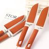 Cuchillo para fruta de borde blanco, práctico para cocina doméstica, cuchillo para fruta con funda, pelador, suministro para puesto de tienda de dos yuanes, cuchillo para fruta portátil