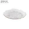 Prato de Frutas de Vidro de Cristal Irregular Criativo Grande Hotel Simples Transparente Novo Chinoiserie Estilo Europeu Prato de Frutas de Vidro