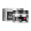 Barro para el cabello con color SADOER en inglés (blanco) Cera para peinar el cabello esponjoso natural, comercio exterior transfronterizo al por mayor
