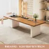 Juego de mesa de té y sillas de madera maciza para uso doméstico, diseño minimalista moderno, mesa de té de estilo nuevo para preparar té, adecuada para el hogar, lujo ligero, recepción y uso de oficina