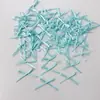 20 Mini Lazos Finos de Cinta para Decoración de Pasteles, Adornos Festivos para Repostería y Postres, Accesorios Florales para Globos