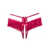Tangas Sexy de Encaje de Talla Grande de Cintura Alta para Mujer, de Tiro Alto, Completamente Transparentes, No Necesitan Quitarse, Atractivos Pantalones T Estilo Europeo y Americano