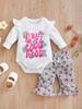 Conjunto de verano para niños estilo coreano, Ropa de verano para niñas clase a, Fresco y transpirable, Conjunto de dos piezas de pantalones cortos para niños, Patrón de dibujos animados Q