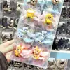 Celebridad de Internet Lindo Zootopia Conejo Gris Dibujo Animado Niños Encaje Bordado Goma para el Cabello Tela Lazo para el Cabello